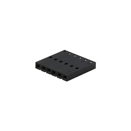 Molex Board Connector, 11 Contact(S), 1 Row(S), Female, 0.1 Inch Pitch, Crimp Terminal, Locking, Black 50579011